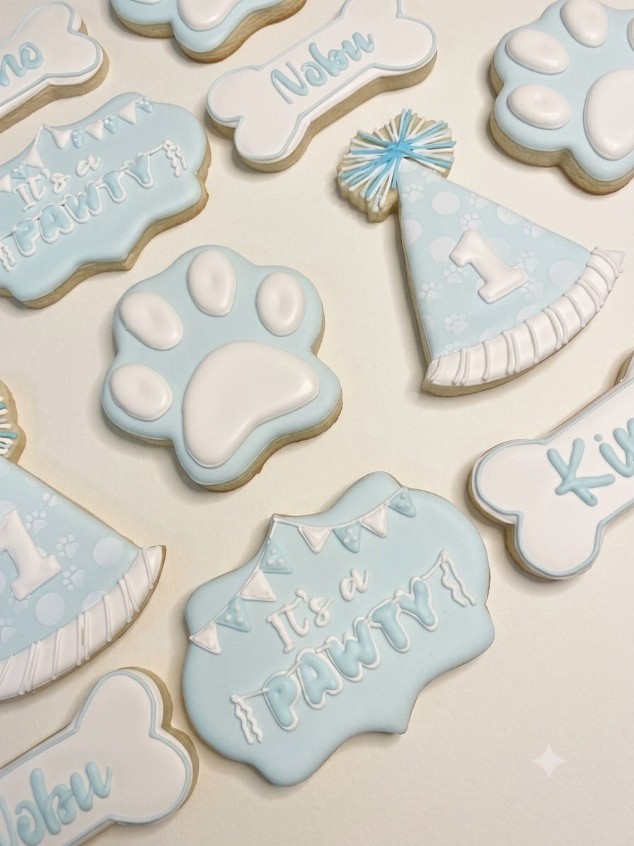 Birthday custom cookie - Example 2