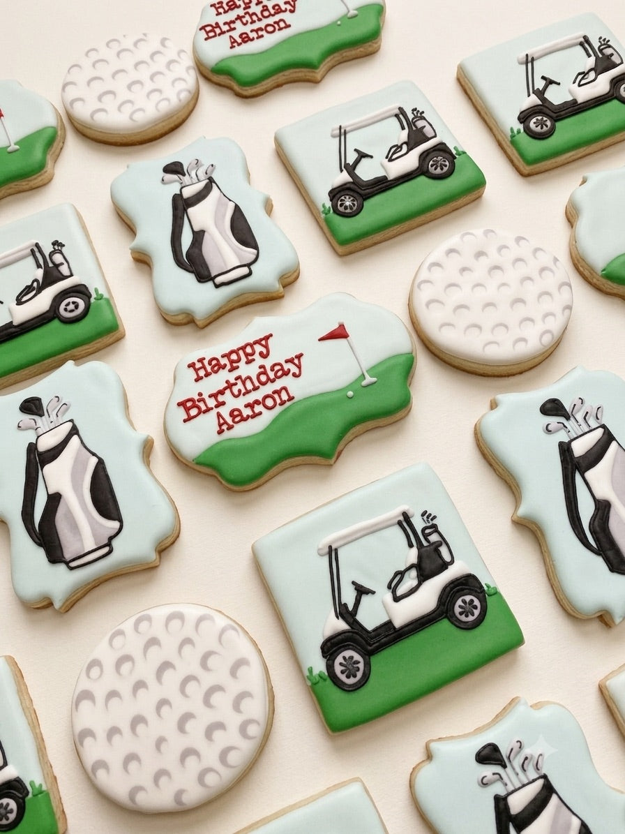 Birthday custom cookie - Example 5