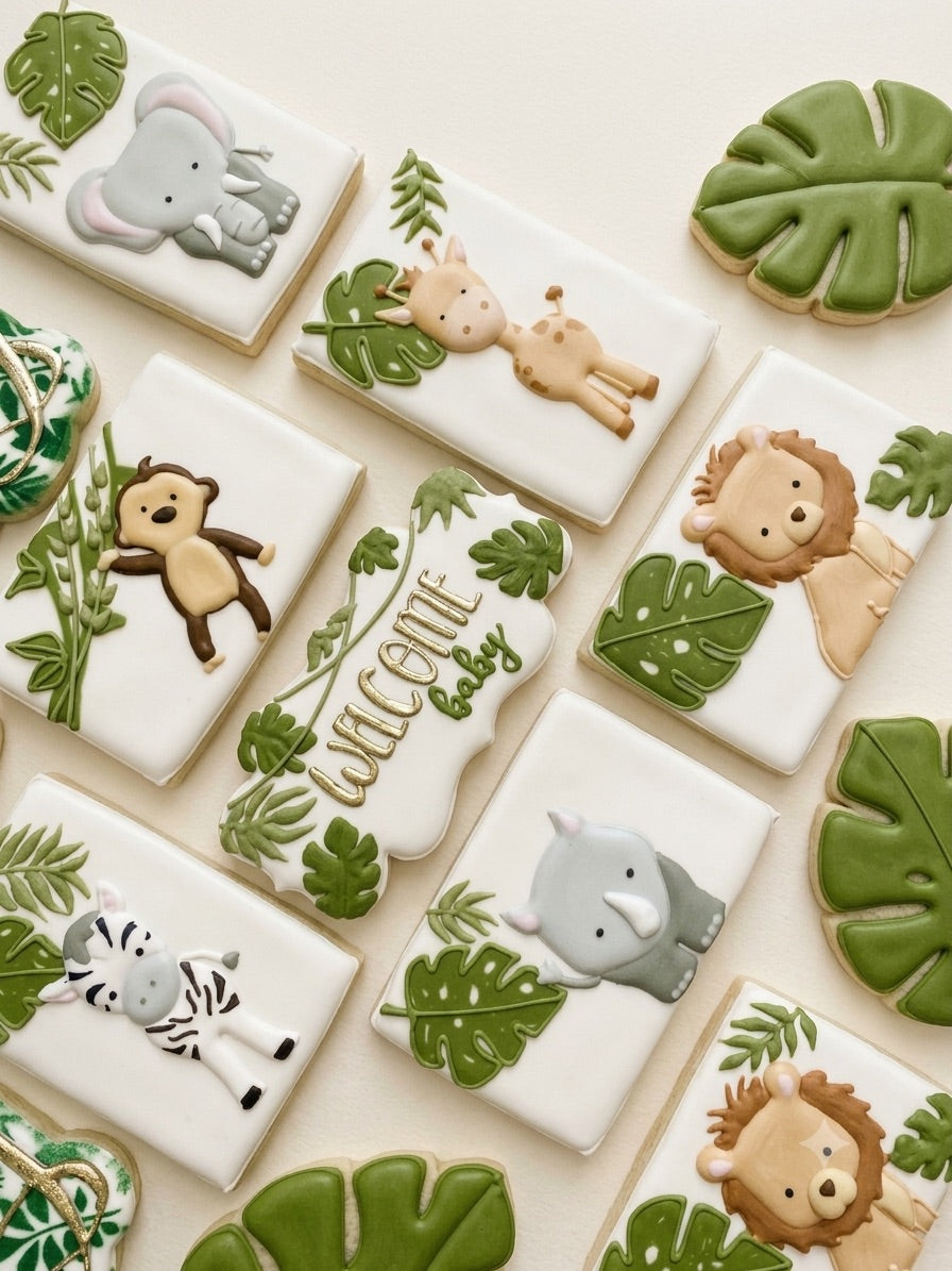 Baby and kids custom cookie - Example 2