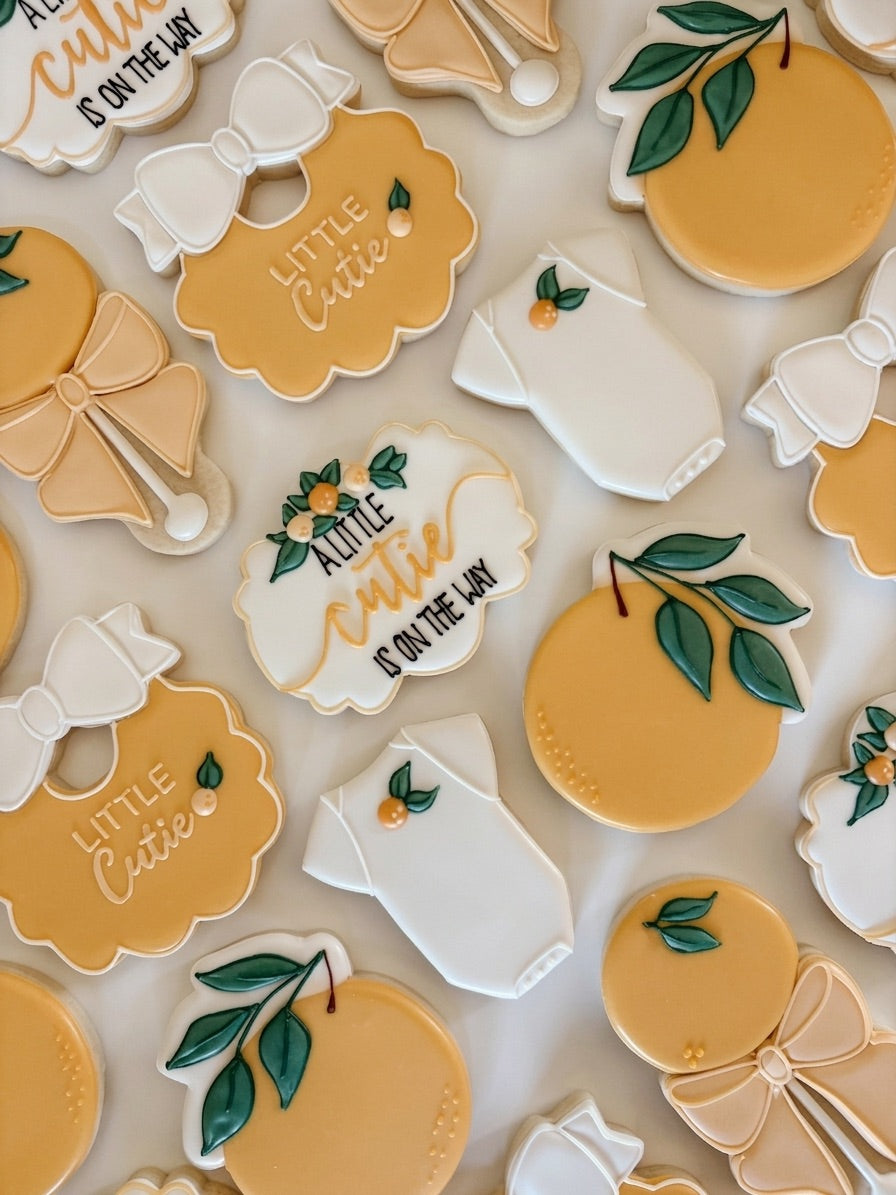Baby and kids custom cookie - Example 3