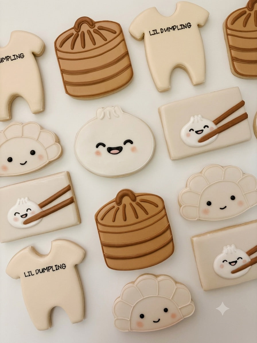 Baby and kids custom cookie - Example 4