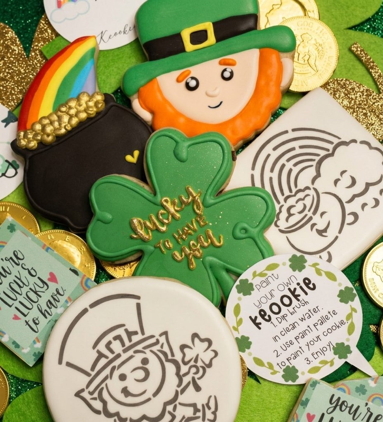 Holiday custom cookie - Example 1