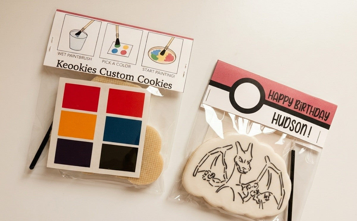 Fire dragon Paint Your Own kit