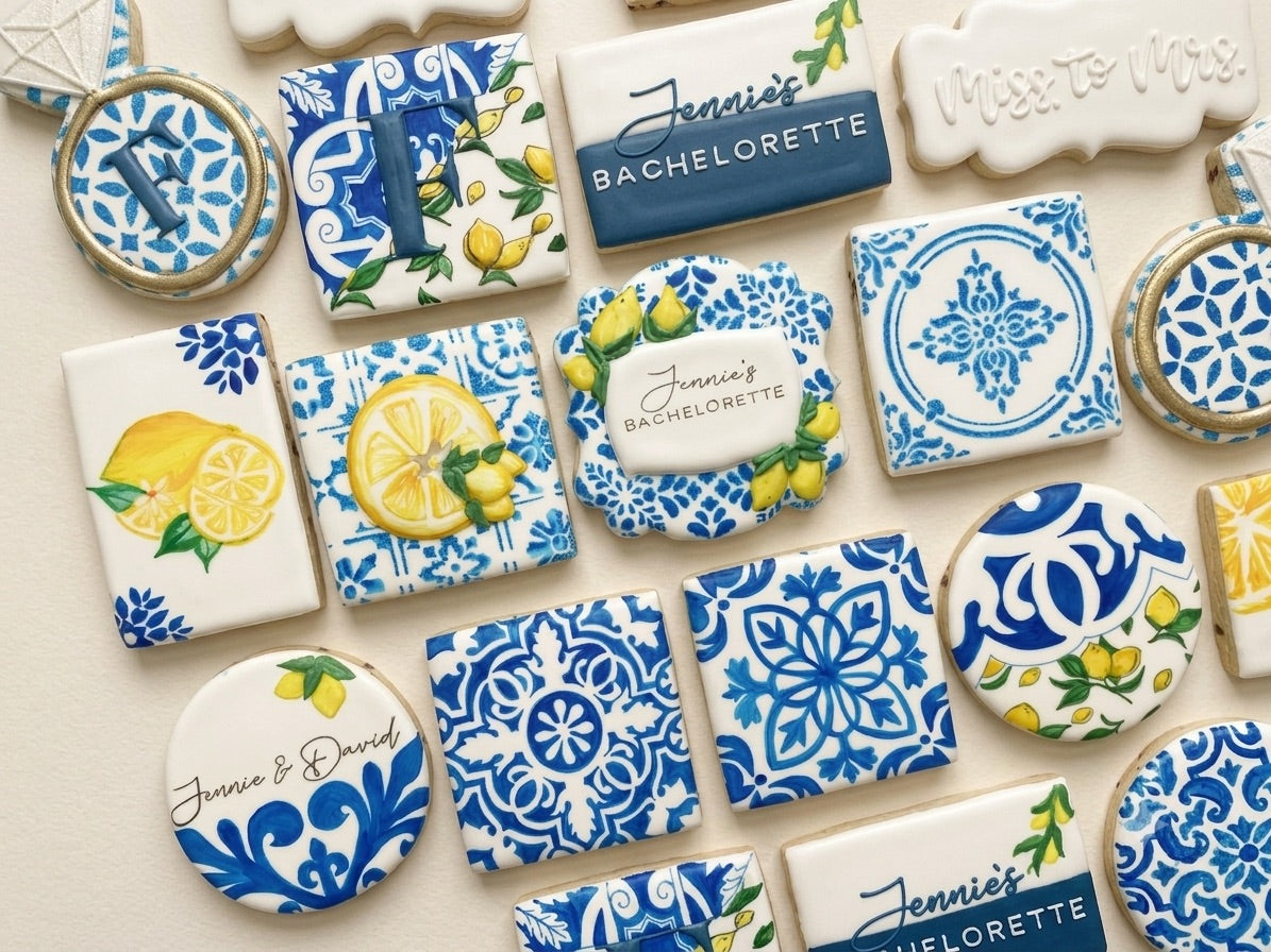 Wedding custom cookie - Example 5